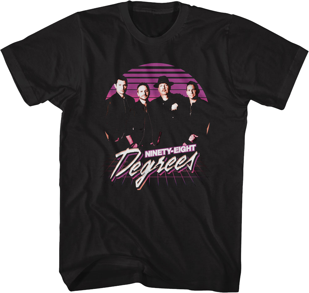 Retro Group Shot 98 Degrees T-Shirt