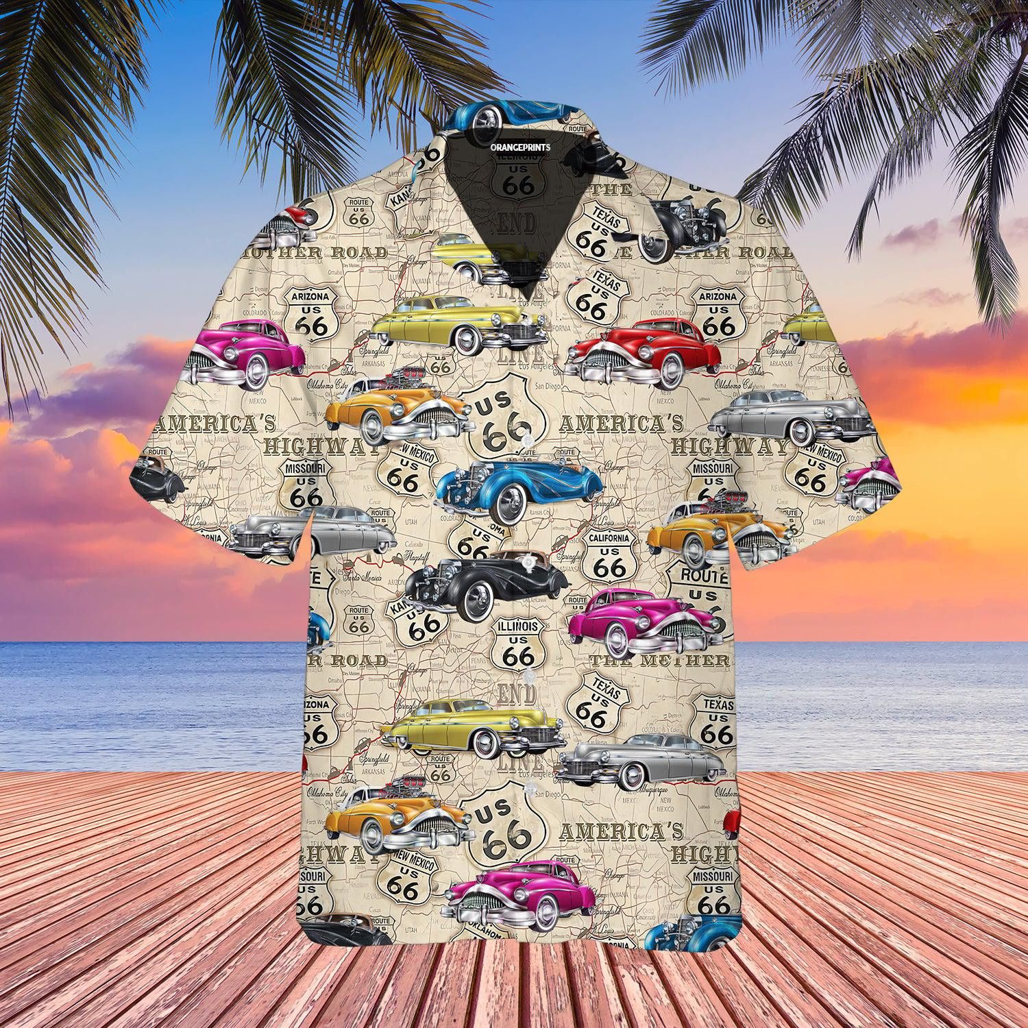 Retro Muscle Car Era Revived in Hawaiian Threads