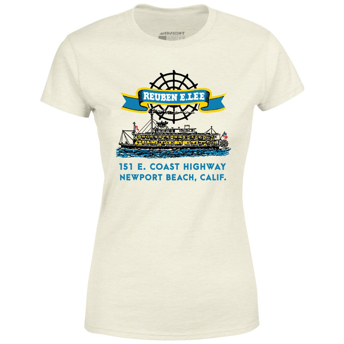 Reuben E. Lee - Newport Beach, CA - Vintage Restaurant - Women's T-Shirt