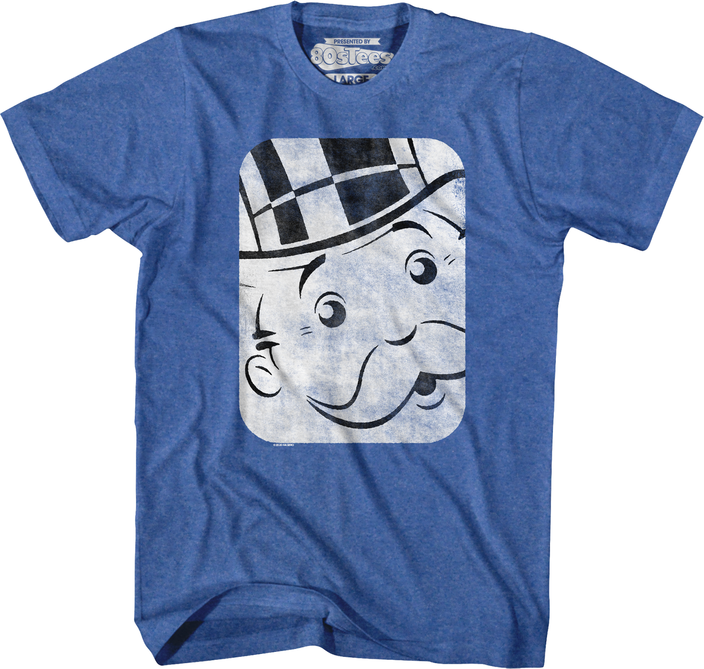 Rich Uncle Pennybags Head Shot Monopoly T-Shirt