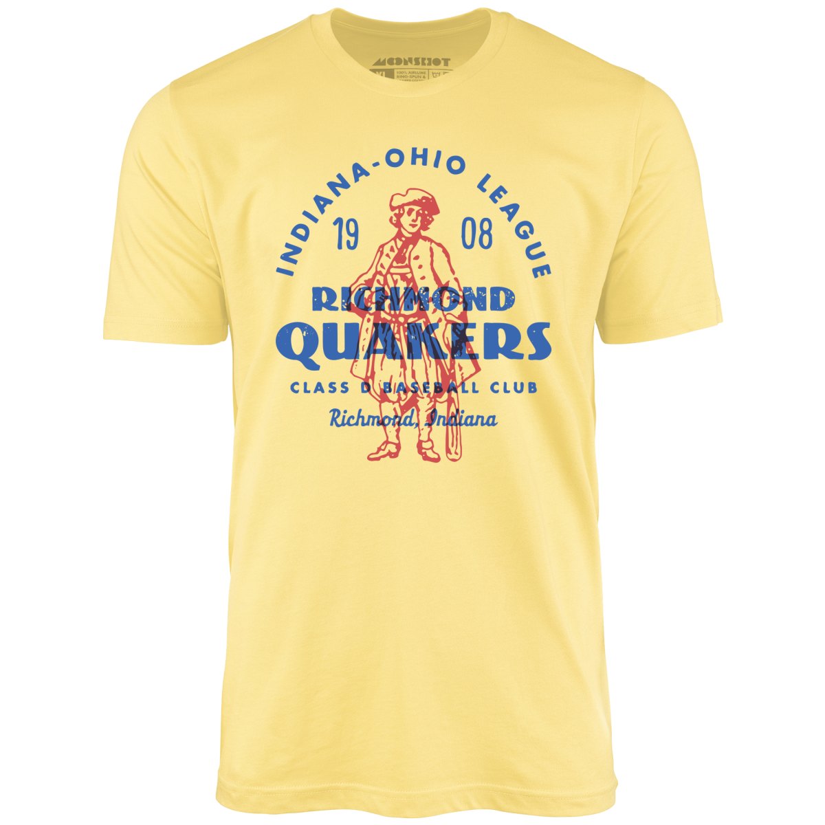 Richmond Quakers - Indiana - Vintage Defunct Baseball Teams - Unisex T-Shirt