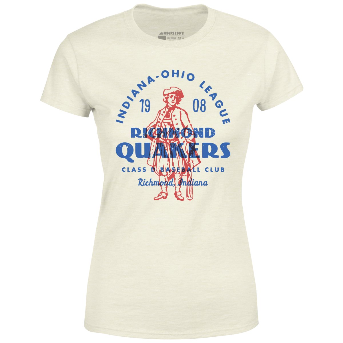 Richmond Quakers - Indiana - Vintage Defunct Baseball Teams - Women's T-Shirt