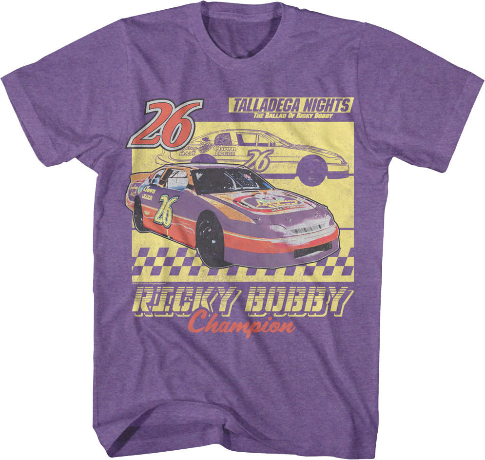 Ricky Bobby Champion Talladega Nights T-Shirt