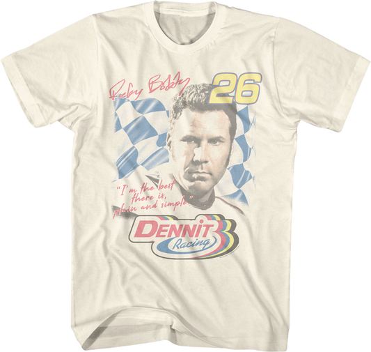 Ricky Bobby The Best There Is Photo Talladega Nights T-Shirt
