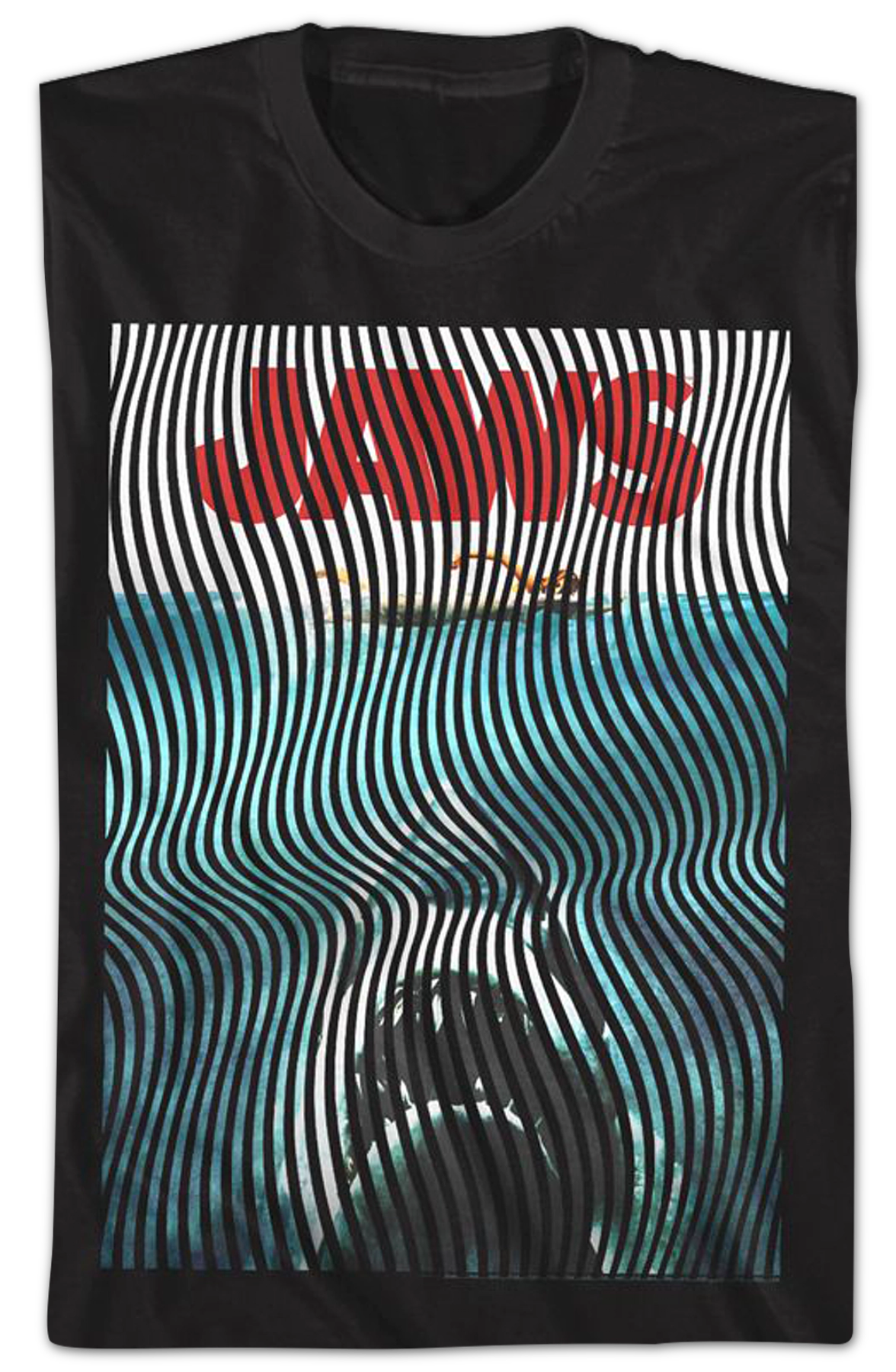 Ripples Poster Jaws T-Shirt