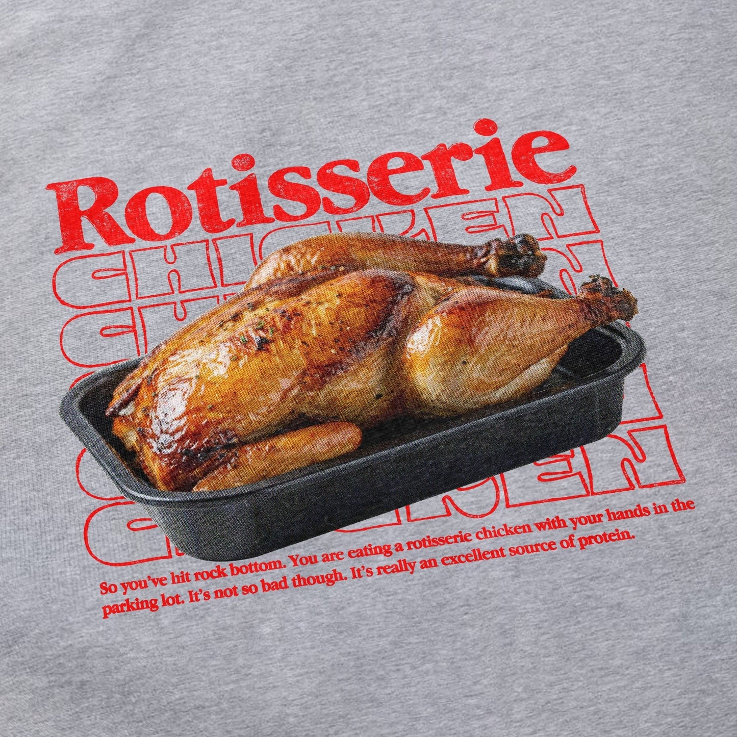 Rotisserie Chicken T Shirt Hoodie, Sweatshirt | InkThreadWorks.com (Image 3)
