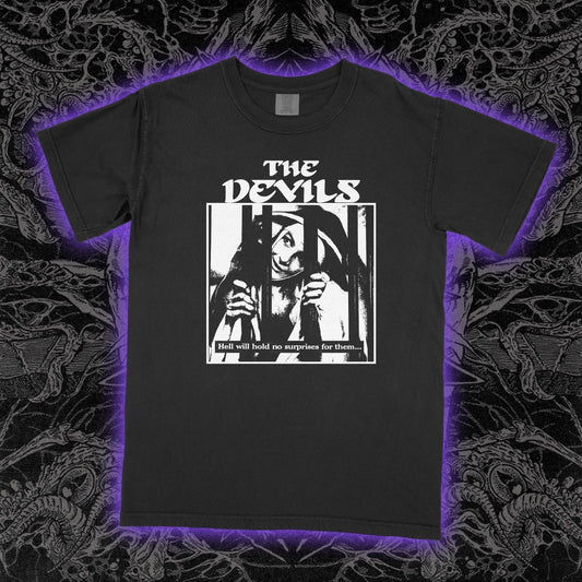 The Devils 1971 T-Shirt Ken Russell Film Cult Horror Graphic Tee Unisex Cotton