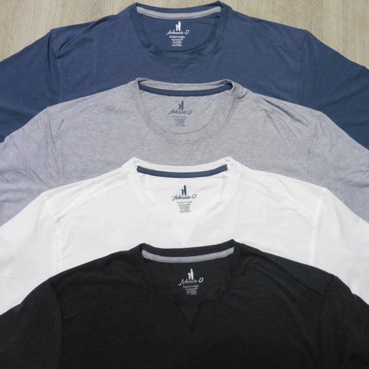 JOHNNIE O Mens XL THE COURSE T SHIRT FEATHERWEIGHT PERFORMANCE GOLF TEE
