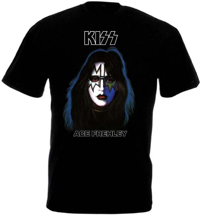 Ace Frehley Black Men All Size T-shirt