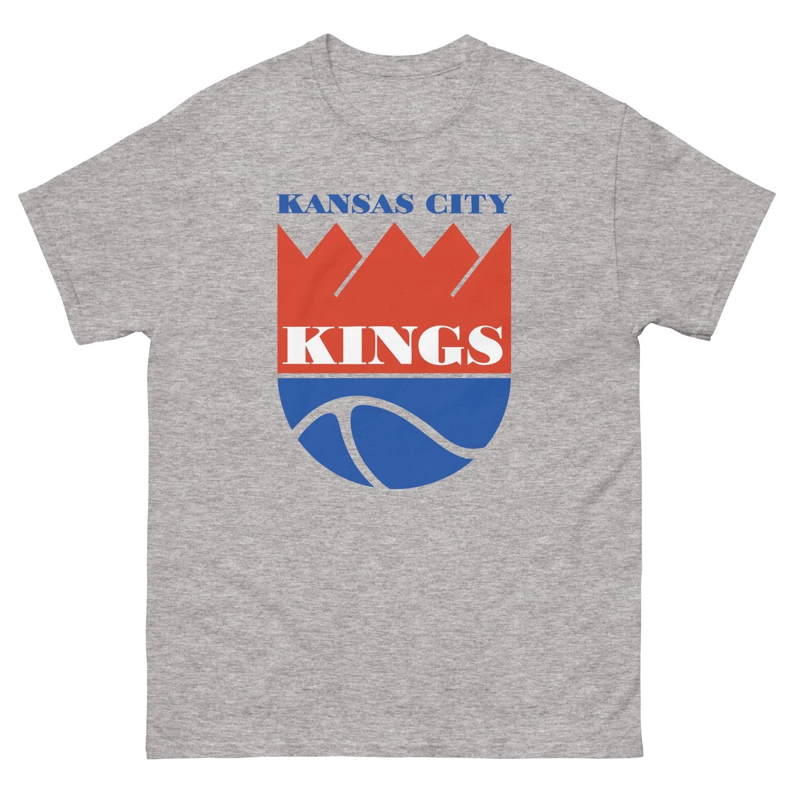Kansas City Kings Basketball Graphic T Shirt Unisex classic tee