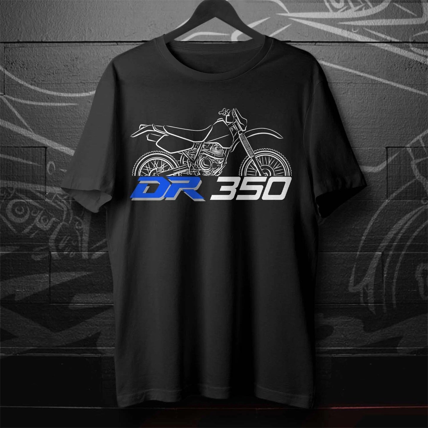 Suzuki DR 350 Motorcycle T-Shirt, Tee for ADV Riders