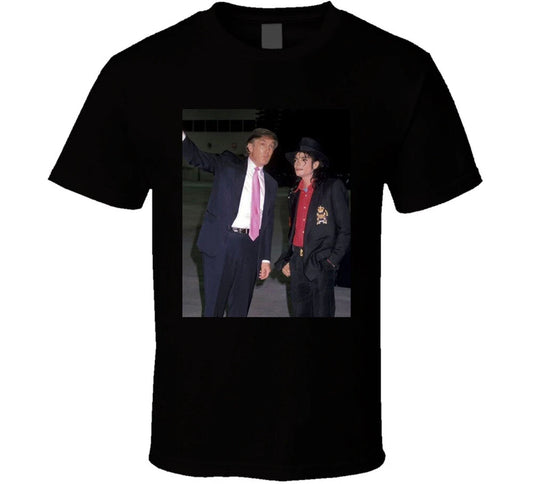Trump With Michael Jackson  T Shirt