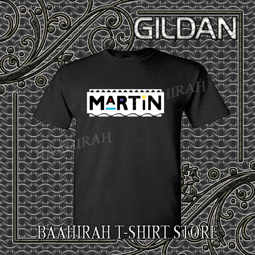 New Shirt Martin TV Show Logo Funny T-Shirt Size S to 5XL