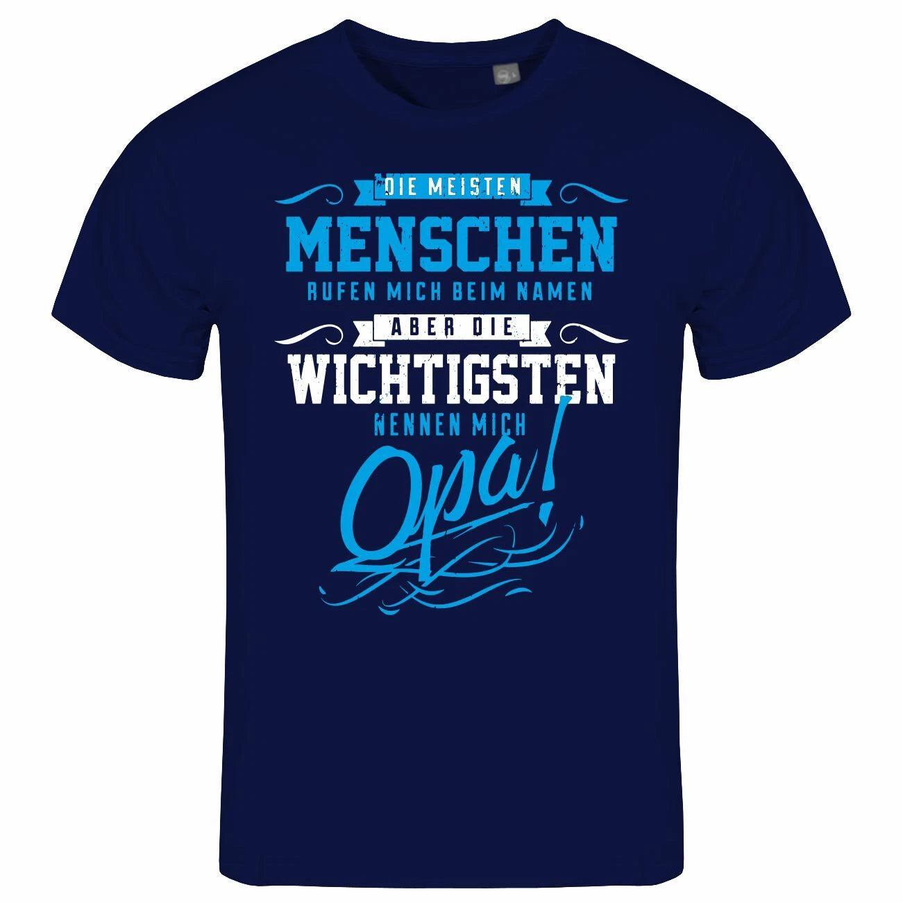 Mens T-Shirt The Most Important Call Me Grandad S to XXL Grandfather Grandson Family