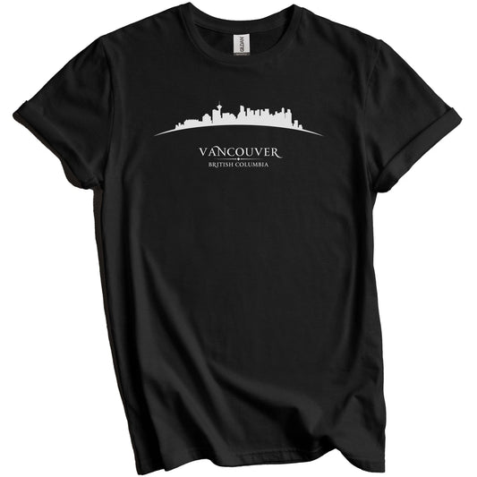 Vancouver BC Cityscape Downtown Skyline T-Shirt