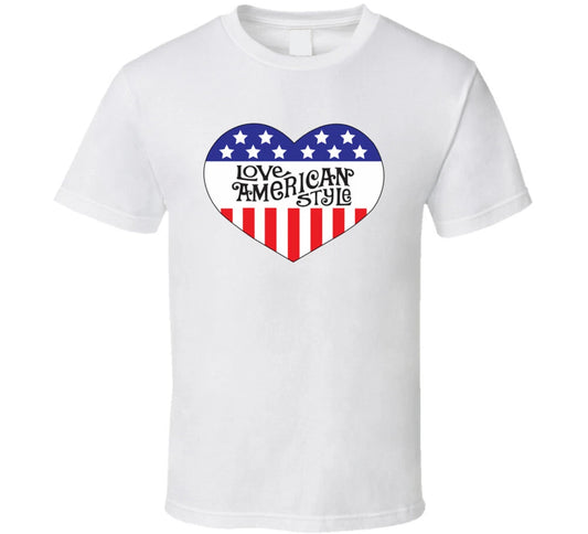 Love American Style Retro 60s 70s Popular Tv Show T Shirt