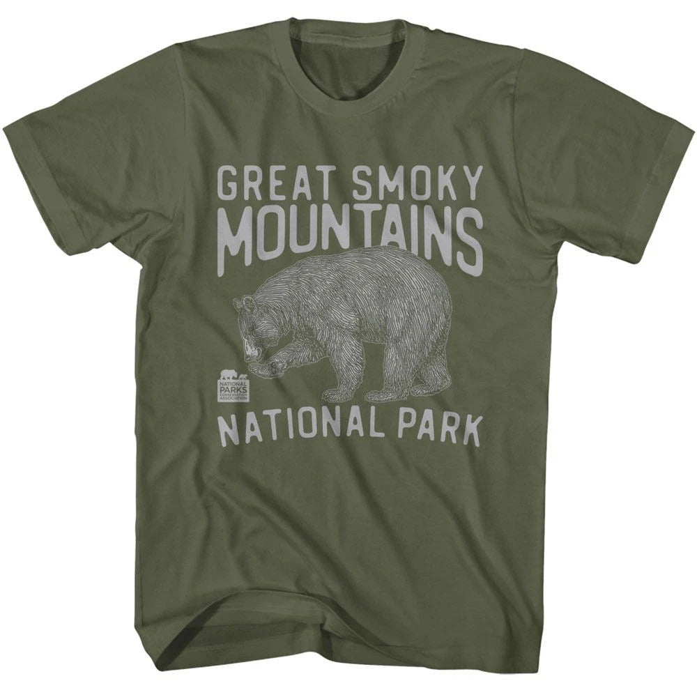 Great Smokey Mountains National Park 1940 National Parks Brands Shirt