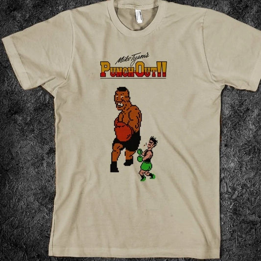 MIKE TYSON PUNCHOUT T-SHIRT, NES, VIDEOGAME, BOXING, RETRO, TANK TOP, HOODIE