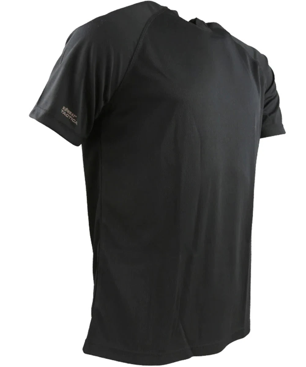Kombat UK Operators Mesh T-shirt - Black  Military Army Style