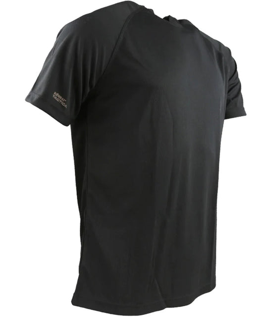 Kombat UK Operators Mesh T-shirt - Black  Military Army Style