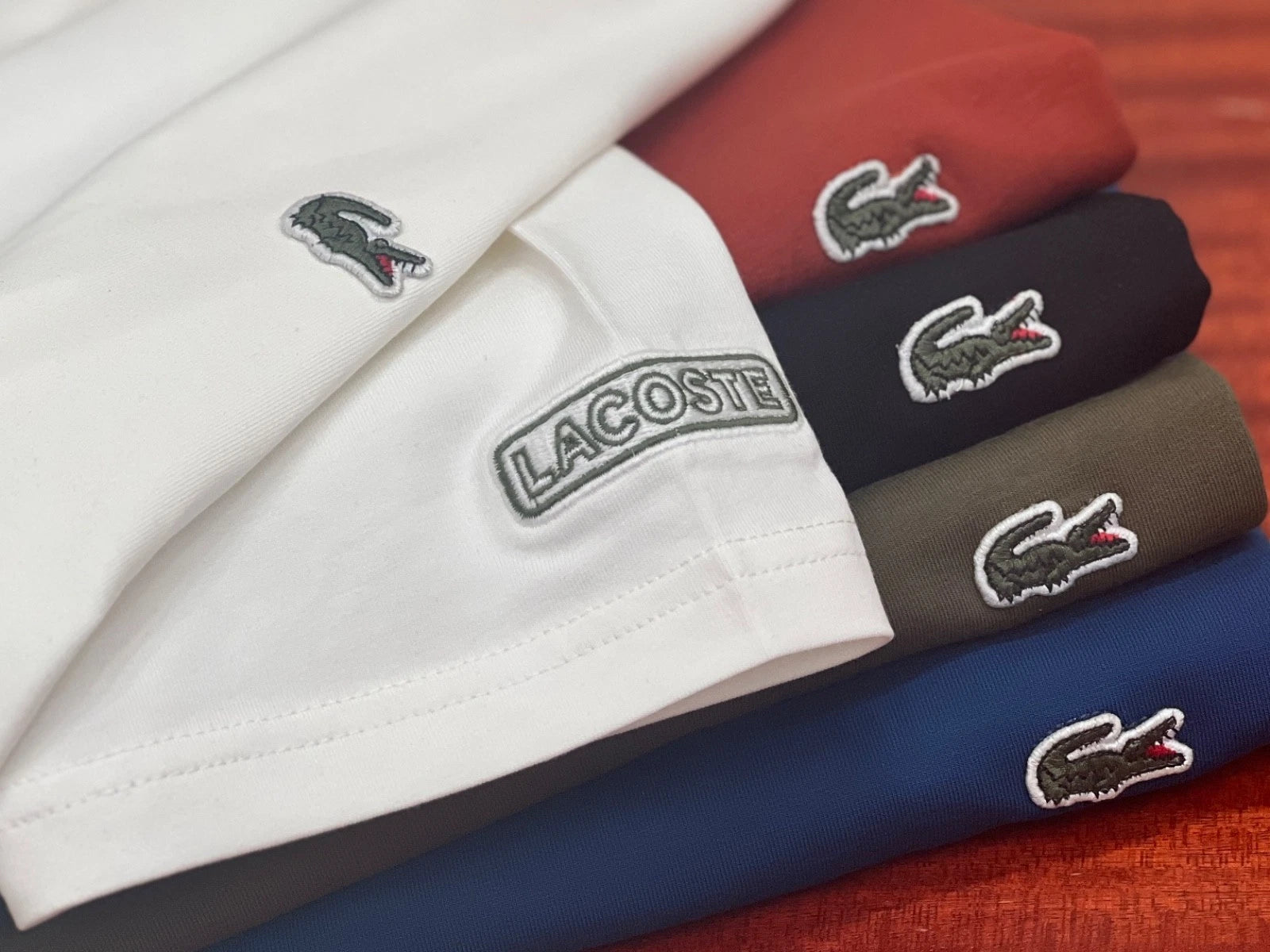 🐊 Lacoste Men’s Slim Fit T Shirt Premium Cotton Logo Casual Summer Tee S-XXL