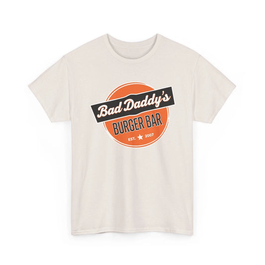 Bad Daddy's Burger Bar Logo Unisex T-Shirt Restaurant Graphic Tee S-5XL