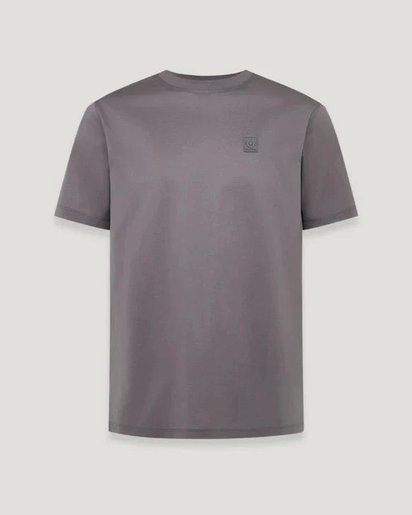BELSTAFF STEEL MERCERISED COTTON T-SHIRT TORNADO GREY  3XL RRP £70 BNWT