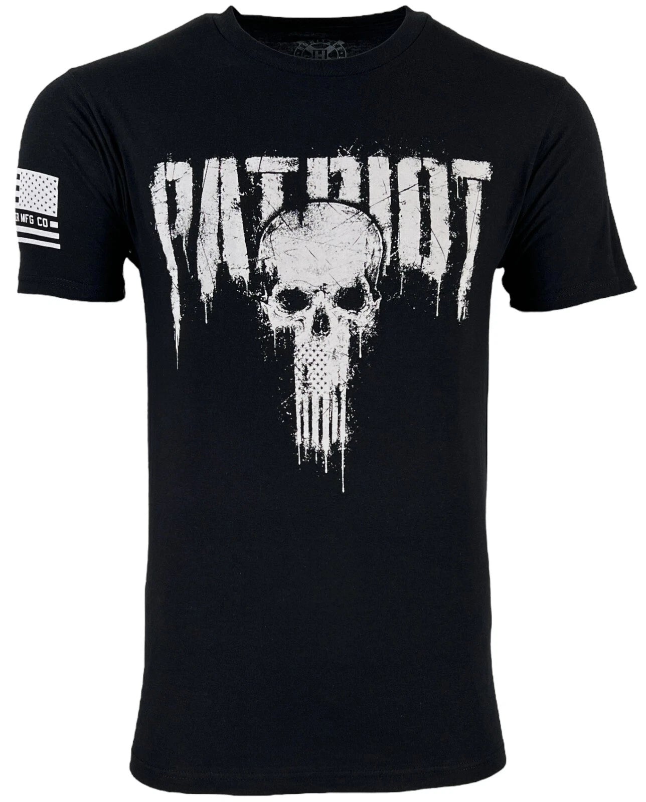 Howitzer Style Men's T-Shirt PATRIOT MFG Black Military Grunt MFG S -5XL