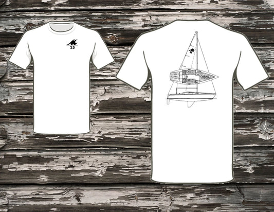 Merit 25 Sailboat T-Shirt