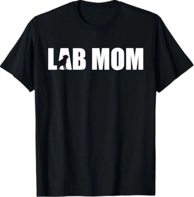 Lab Mom Dog Lover Labrador Retriever Mother's Day T-Shirt