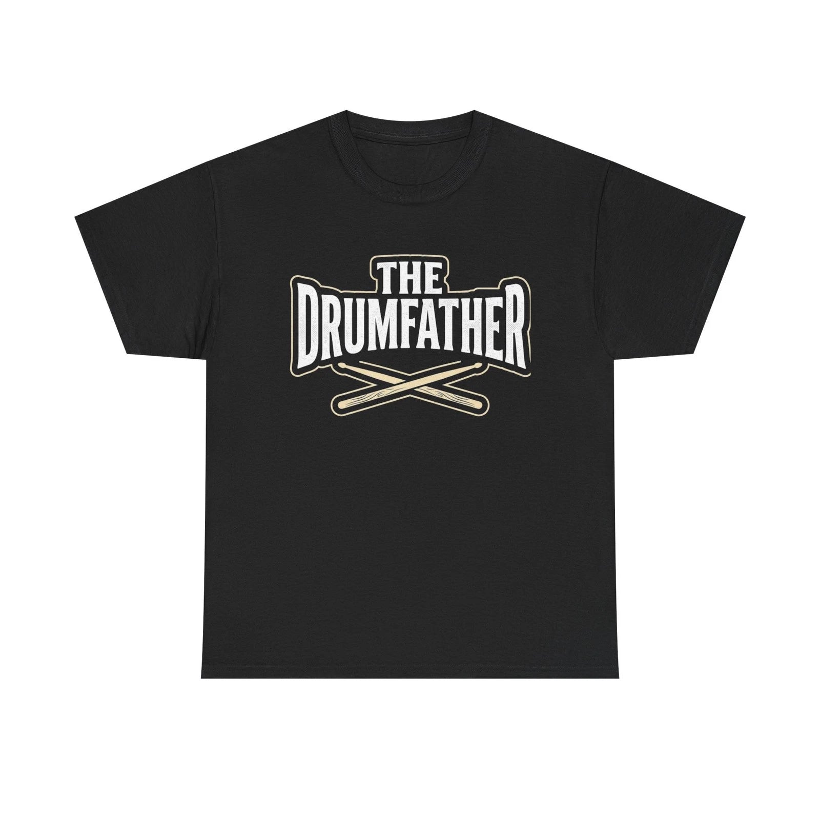The Drumfather T-Shirt, Funny Drummer Dad Gift, Music Lover, Father's Day Tee