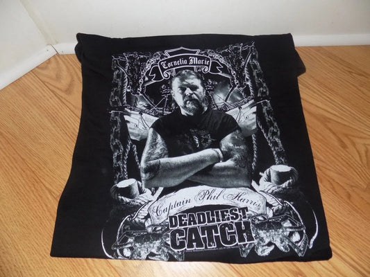 Deadliest Catch T-Shirt Captain Phil Harris Cornelia Marie Adult NEW S M XL 2XL