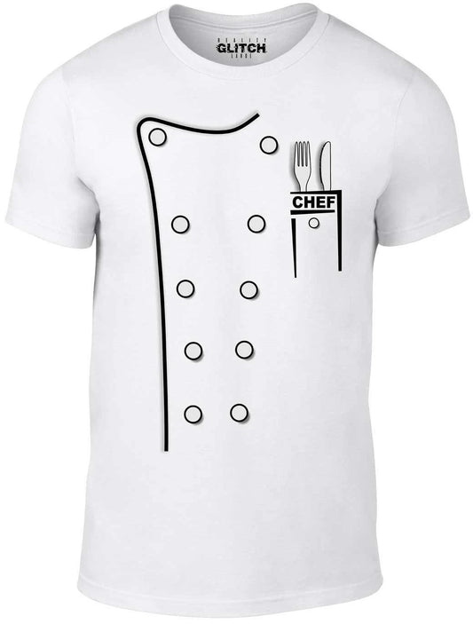 Chef Whites T-Shirt - Men's Funny Cooking Gift Cook Food Outfit Kitchen Costume