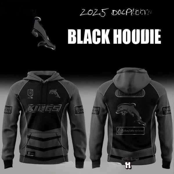 Dolphins Back In Black Limited Edition Hoodie