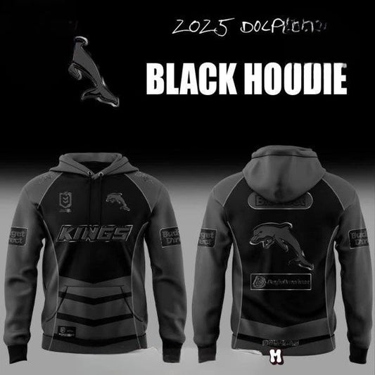 Dolphins Back In Black Limited Edition Hoodie