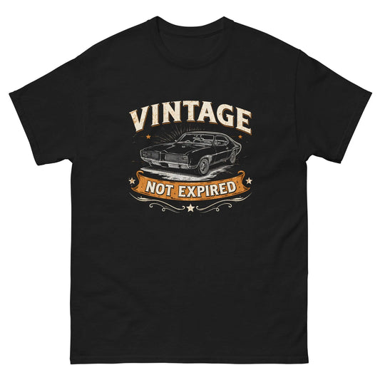 Vintage Funny Car Graphic Unisex classic tee