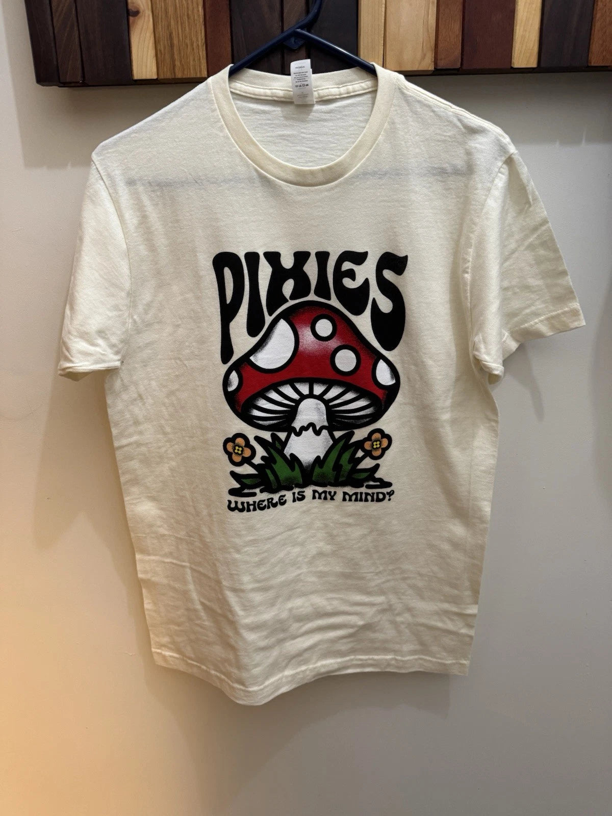 PIXIES MIND SHROOM T-Shirt 2023 Sz. Medium Mushroom