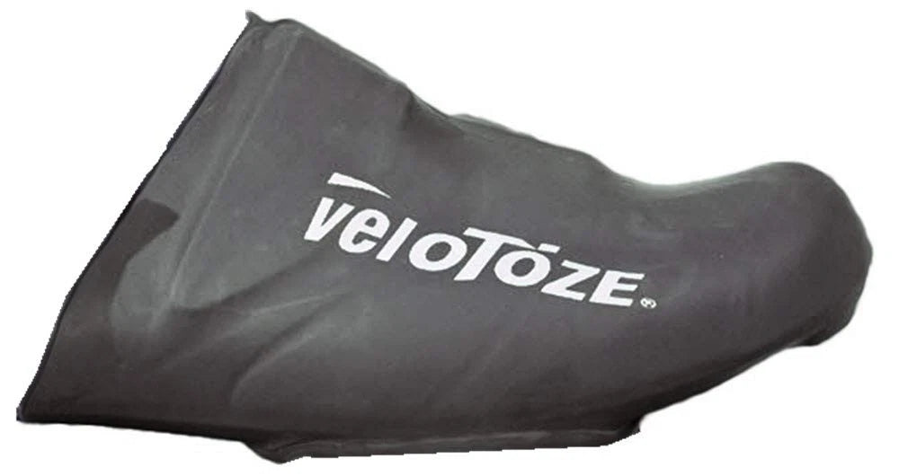 veloToze Toe Cover for Road Cycling Shoes One Size Black