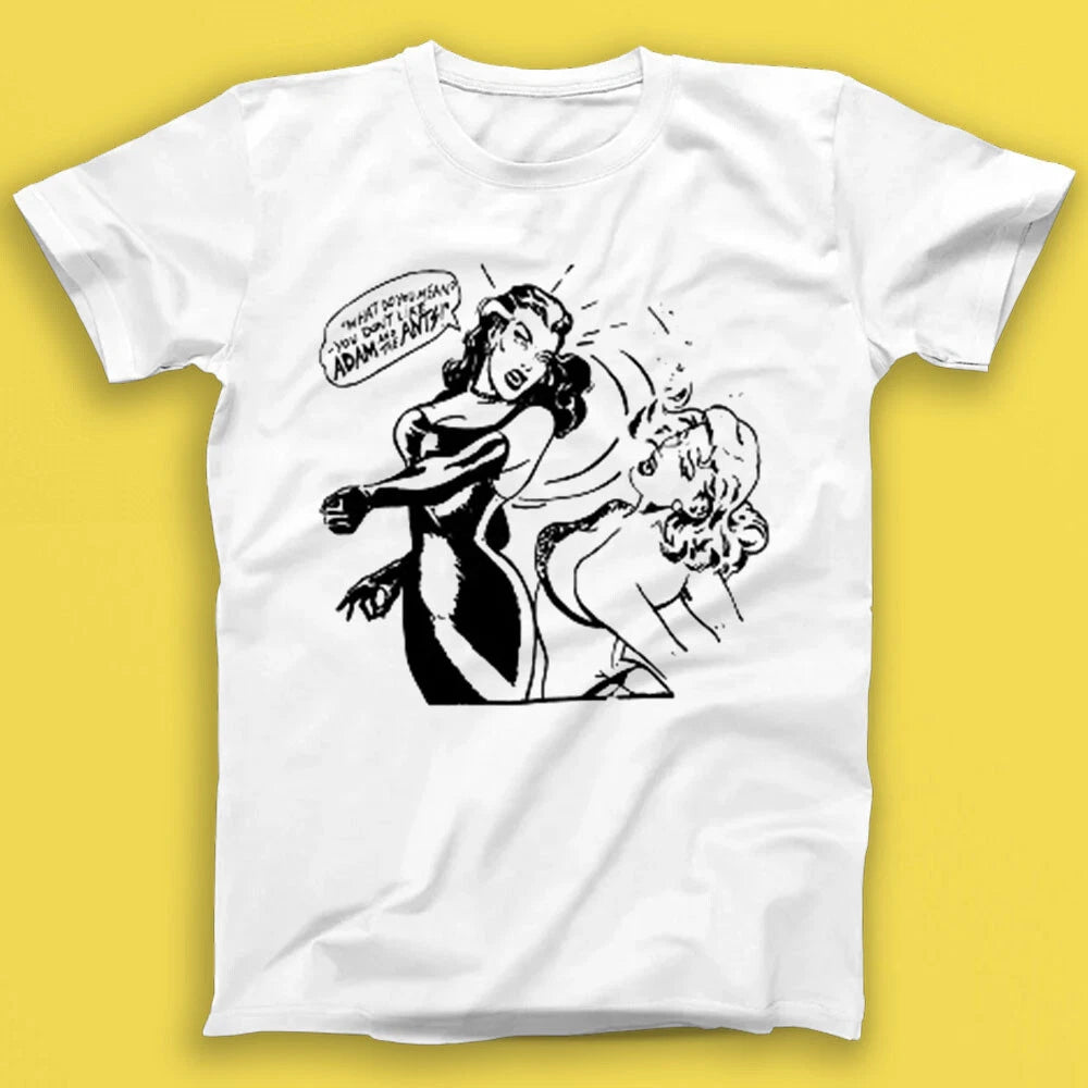 Adam And The Ants Punch Fighting Girls Pop Rock Music Gift T Shirt 2048