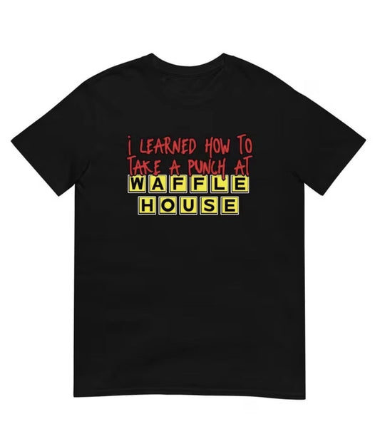 Waffle House Graphic Tee Shirt Unisex Sizes S To XXXL