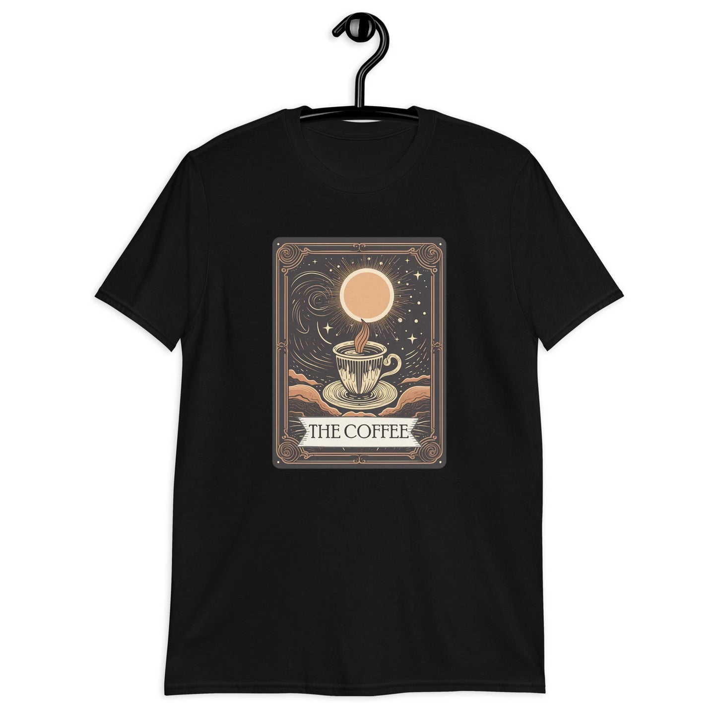 Tarot Card The Coffee Caffeine Clairvoyance Mystic Halloween Unisex T-Shirt