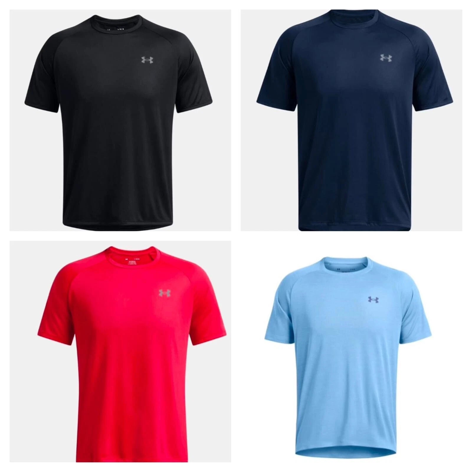 Mens Under Armour Tech T-Shirt Short Sleeve Gym  Training Running Fitness Top