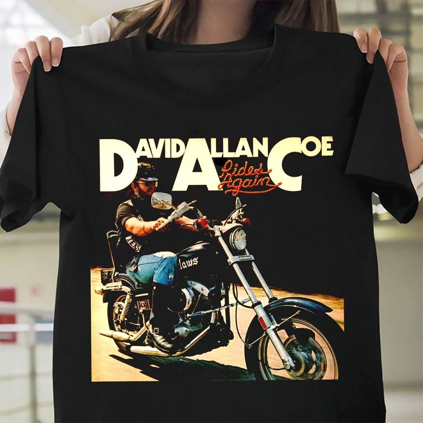 David Allan Coe Gift For Fan T-shirt S to 5XL 2F1045
