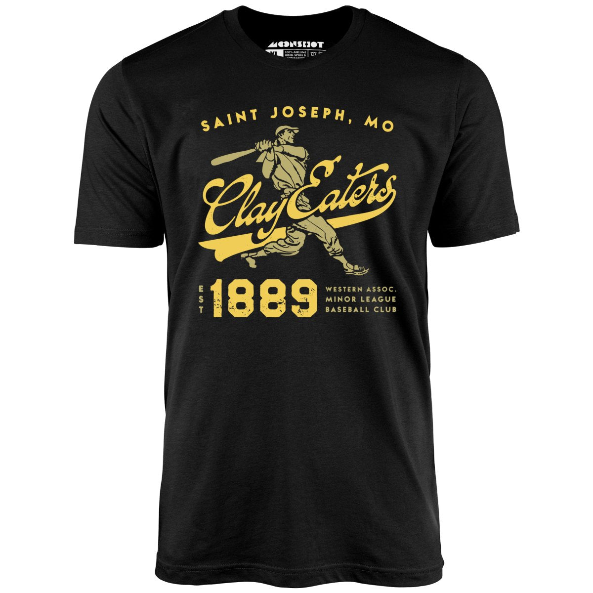 Saint Joseph Clay Eaters - Missouri - Vintage Defunct Baseball Teams - Unisex T-Shirt