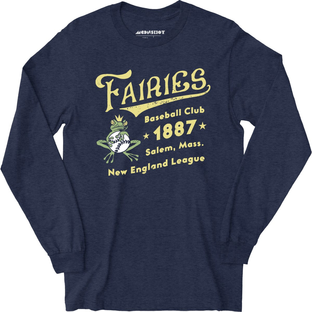 Salem Fairies - Massachusetts - Vintage Defunct Baseball Teams - Long Sleeve T-Shirt