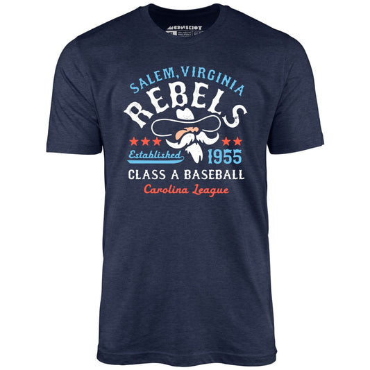 Salem Rebels - Virginia - Vintage Defunct Baseball Teams - Unisex T-Shirt