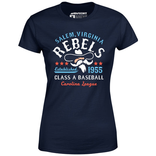 Salem Rebels - Virginia - Vintage Defunct Baseball Teams - Women's T-Shirt