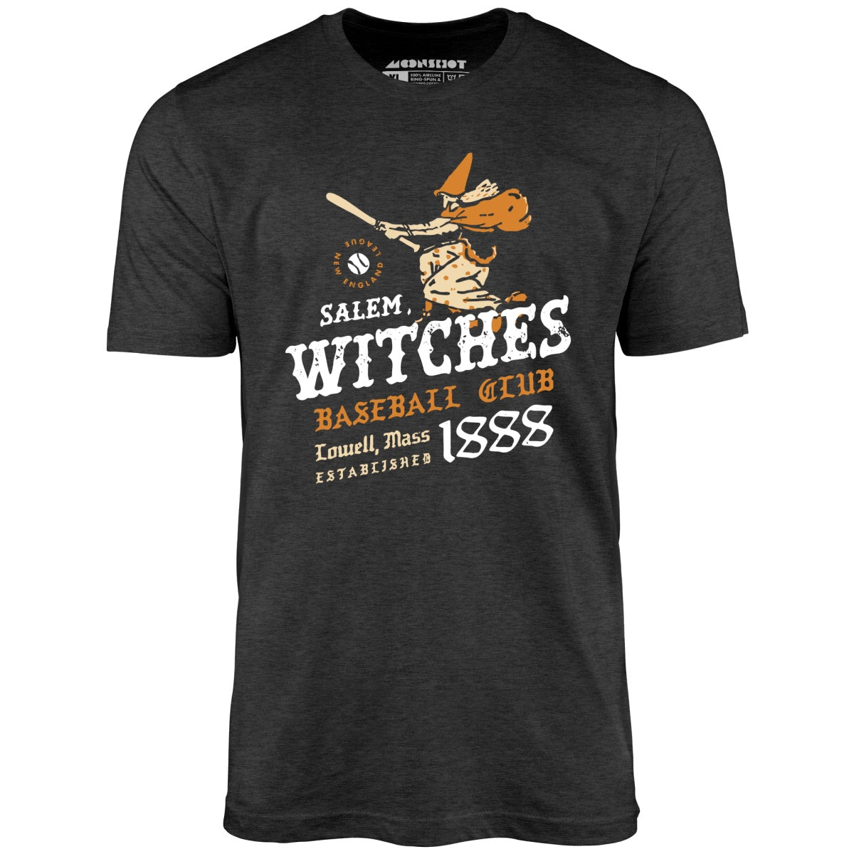 Salem Witches - Massachusetts - Vintage Defunct Baseball Teams - Unisex T-Shirt