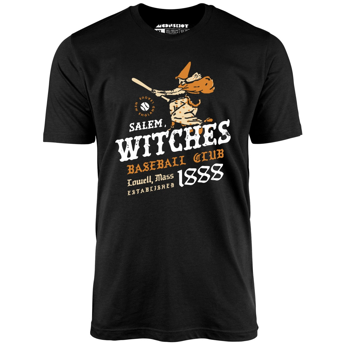Salem Witches - Massachusetts - Vintage Defunct Baseball Teams - Unisex T-Shirt