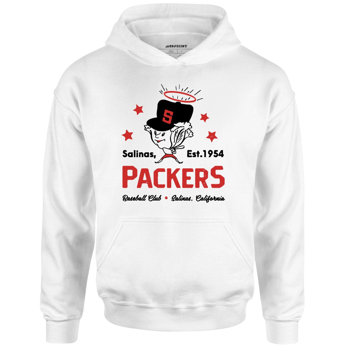 Salinas Packers - California - Vintage Defunct Baseball Teams - Unisex Hoodie